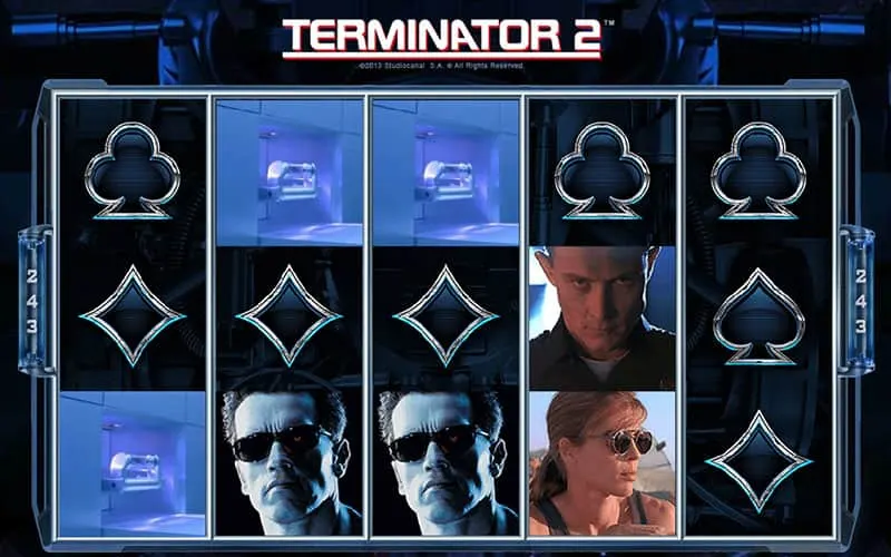 Cấu hình trực tuyến của trò chơi Slot Terminator